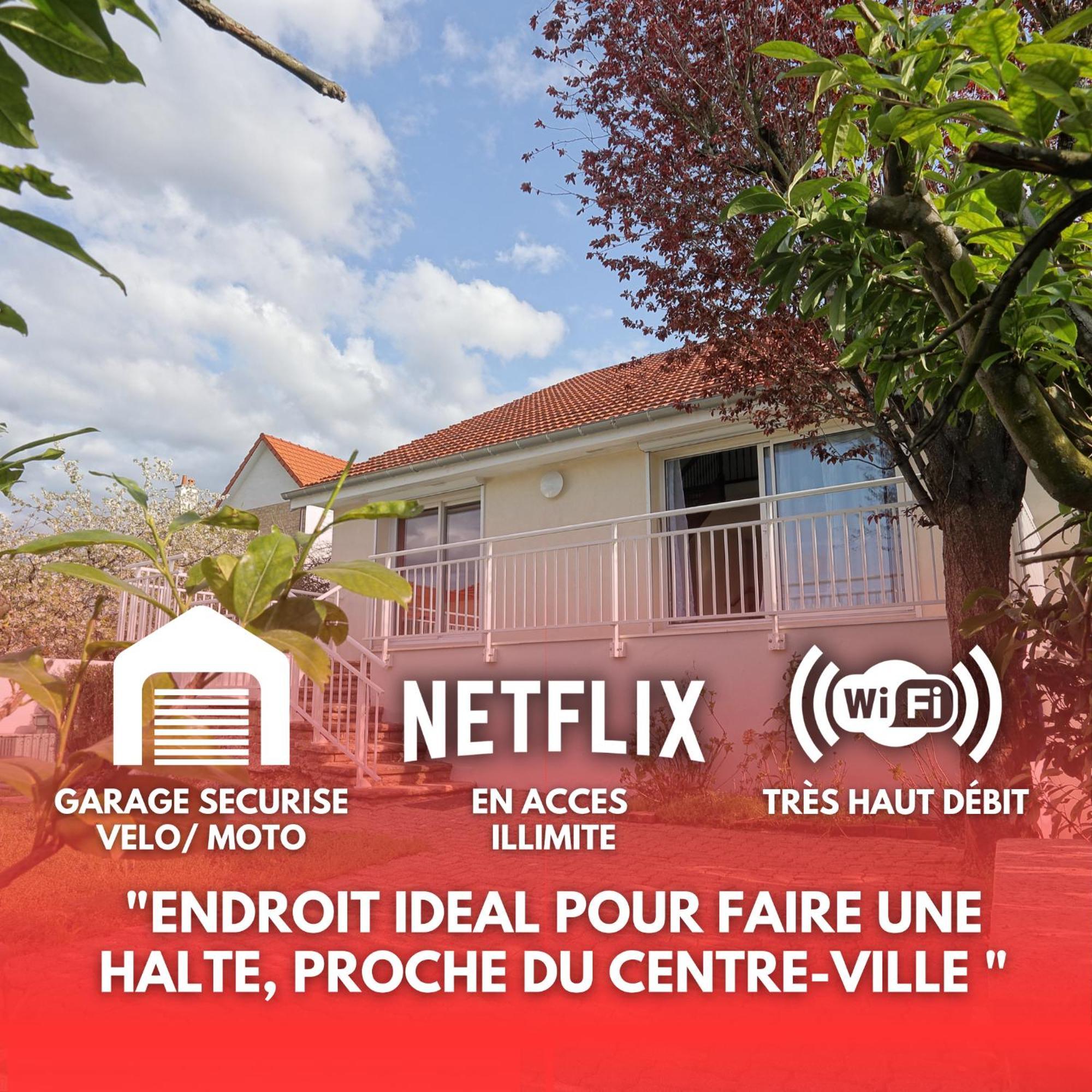 شومونت Proche Centre, Gare, Parc, Parking By Maison Bonhage المظهر الخارجي الصورة